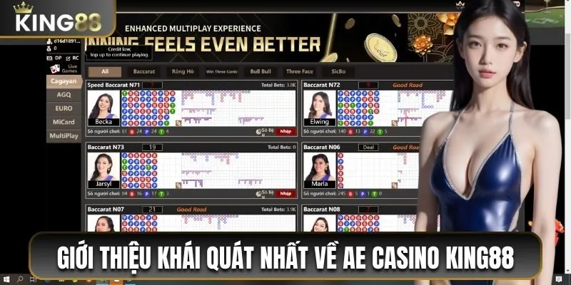 Giới thiệu khái quát nhất về AE Casino King88 