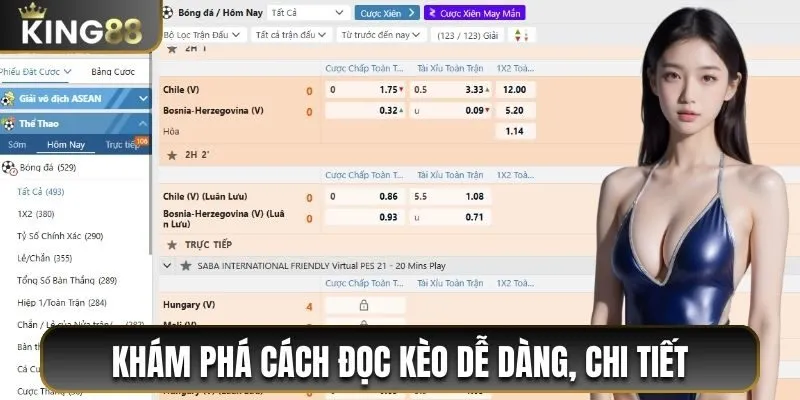 Khám phá cách đọc kèo dễ dàng, chi tiết
