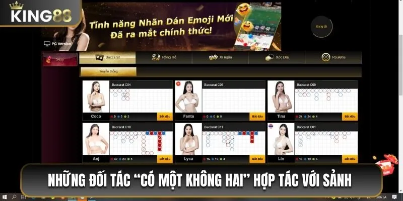 Những đối tác “có một không hai” hợp tác với sảnh